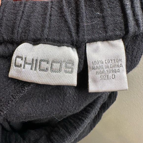Black Chico’s Wide Leg Pants - Picture 2 of 2